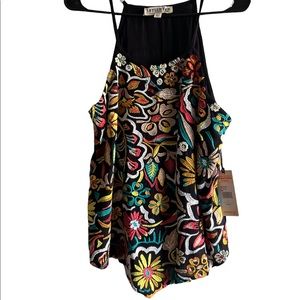 Large- Colorful flowy tank by Idylwinds - NWT